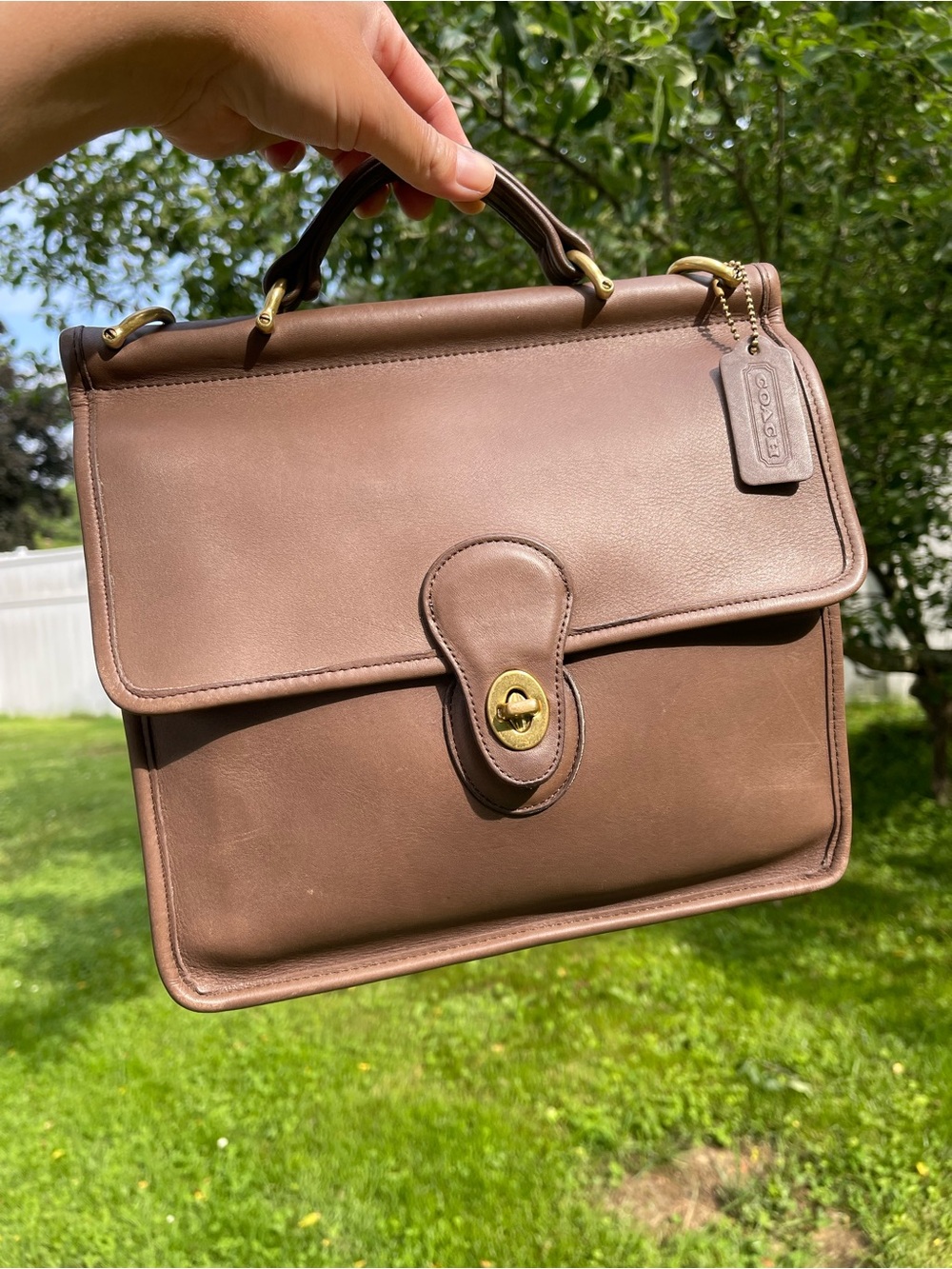 Vintage Coach Willis Bag - Picture 2 of 16